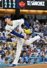 力投する佐々木　大リーグ