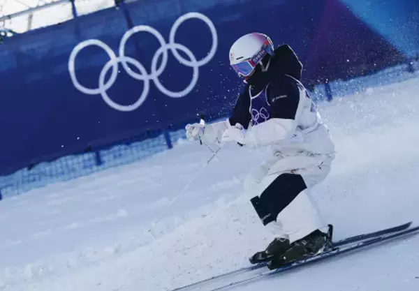 決勝１回目の中尾　五輪