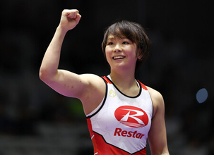 女王、けが抱えても強く＝たくましくなった藤波朱理―全日本選抜レスリング