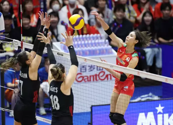 日本、高さに苦戦＝和田が躍動も及ばず―バレー・ネーションズリーグ