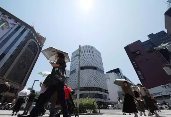 関東甲信と東海が梅雨明け＝東京都心は猛暑日―気象庁