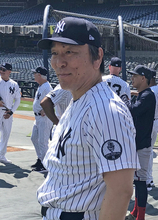 ＯＢ戦に参加した松井さん