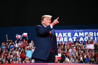 トランプ氏、共和の牙城奔走