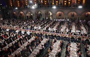 ノーベル賞授賞式後の晩さん会