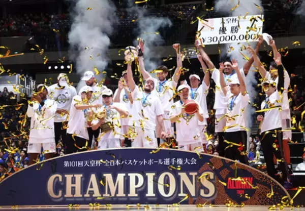 Ａ東京、１４大会ぶりＶ＝トヨタ自動車時代以来、３度目―天皇杯バスケット