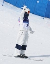 決勝１回目を終えた島川　五輪