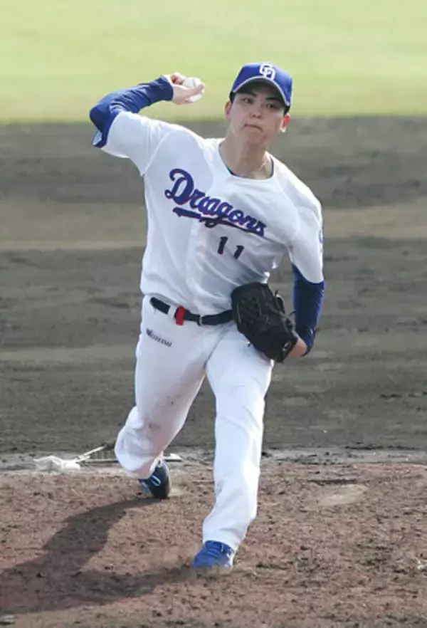 中日・中西、上々の実戦デビュー＝プロ野球
