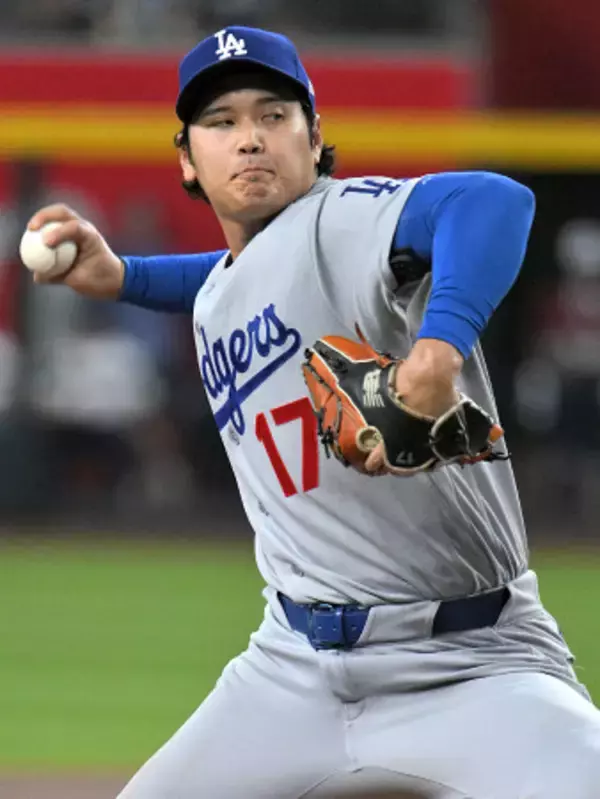 ドジャース先発の大谷　大リーグ