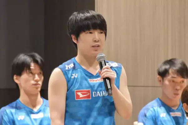 山口茜「いい経験」＝バドミントン世界選手権から帰国