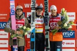 ２位の小林陵侑