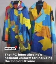 ウクライナの「地図ウエア」は不可＝ＩＰＣ、政治的と判断〔パラリンピック〕