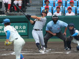 「田山の先制適時打　高校野球」の画像1
