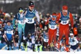 力走する馬場　五輪