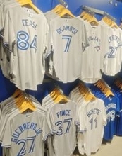 販売された岡本のユニホーム　大リーグ