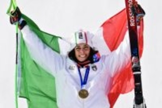 金メダルのブリニョネ　五輪