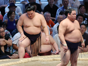 敗れた義ノ富士