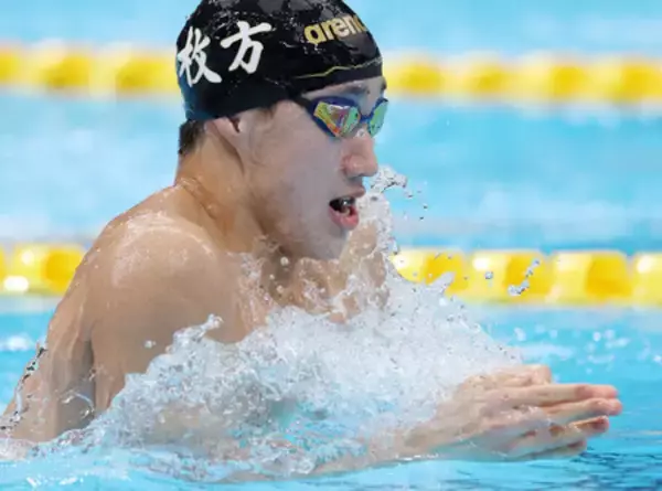 大橋が平泳ぎ３冠＝競泳北島杯