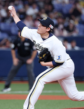 オリックス先発の九里　プロ野球