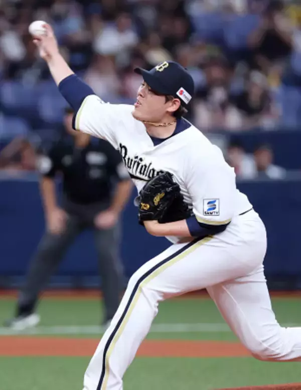 オリックス先発の九里　プロ野球