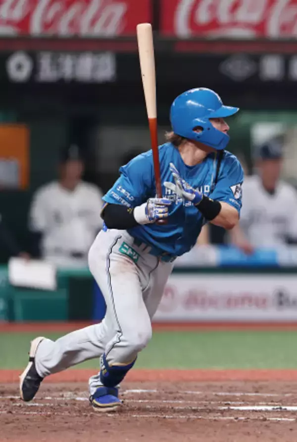 水野の適時打　プロ野球