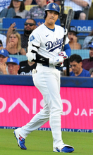 三振に倒れた大谷　大リーグ