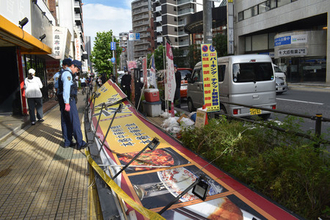 埼玉で突風か、３人けが＝看板落下や倒木など