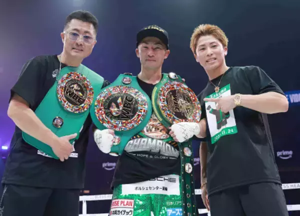 井上拓が王座返り咲き　ボクシング