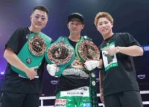 井上拓が王座返り咲き　ボクシング