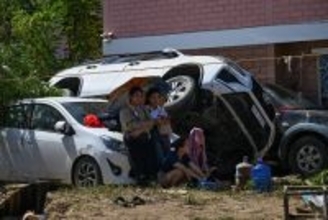 台風の死者１１４人に　フィリピン