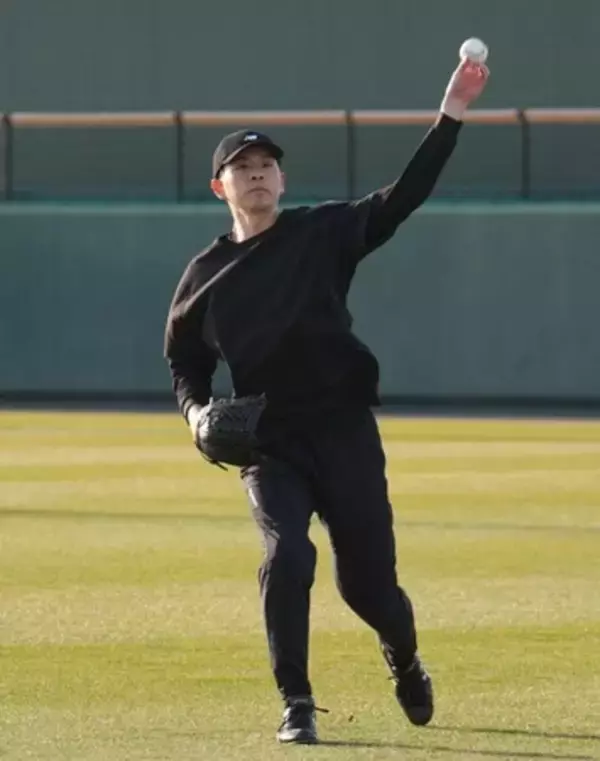 大関「さらにパワーアップを」＝プロ野球・ソフトバンク