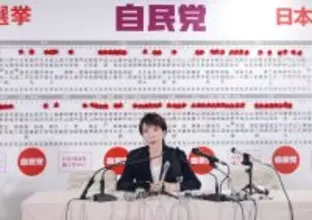 自民圧勝、３００議席超