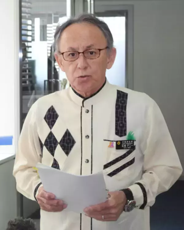 玉城沖縄知事「対話による平和的解決を」＝米海兵隊の中東派遣報道で