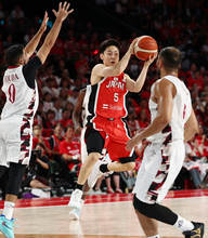 日本、序盤から圧倒＝ＮＢＡ知る３人が躍動―バスケット日本代表