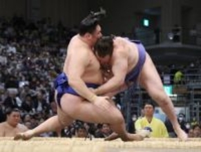 安青錦、持ち味発揮＝大相撲九州場所