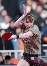 決勝の早田　全日本卓球