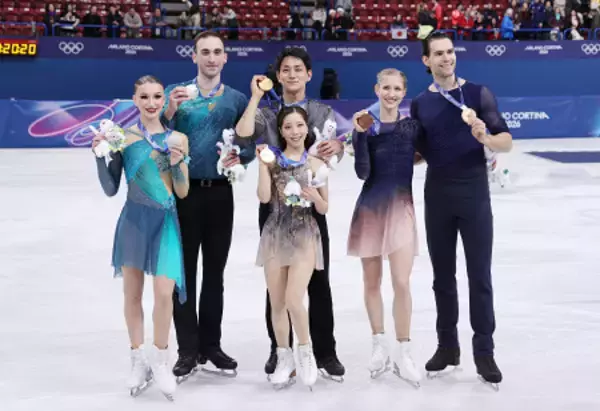 金メダルの三浦、木原組　五輪