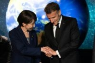 マクロン仏大統領が離日、訪韓へ