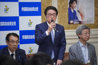 合区解消改憲「２８年夏までに」