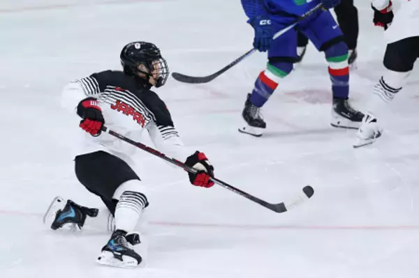 ゴールを決める浮田　五輪