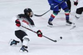 ゴールを決める浮田　五輪