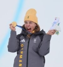 金メダルのマイヤー　五輪