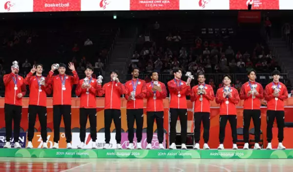 銀メダルを獲得した日本　アジア大会