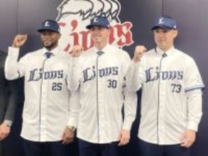 西武のワイナンス「成長したい」＝プロ野球