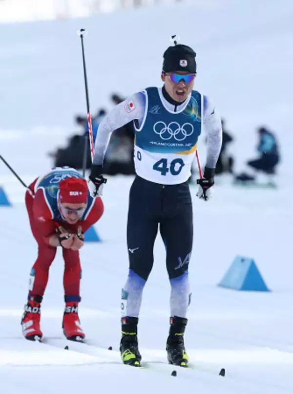 力走する広瀬　五輪