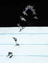 村瀬の３回目連続写真　五輪