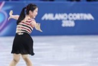 演技する中井　五輪