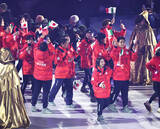 「入場する日本選手団　五輪」の画像1