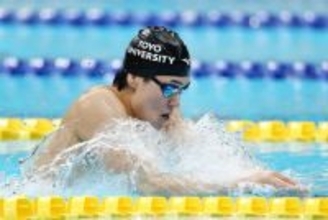 松下、エースの実力＝競泳日本選手権