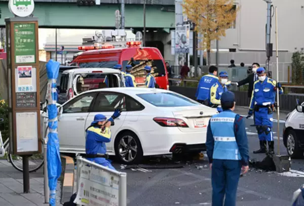 傷害容疑で運転手の男追送検＝１４人死傷の盗難車暴走事故―警視庁