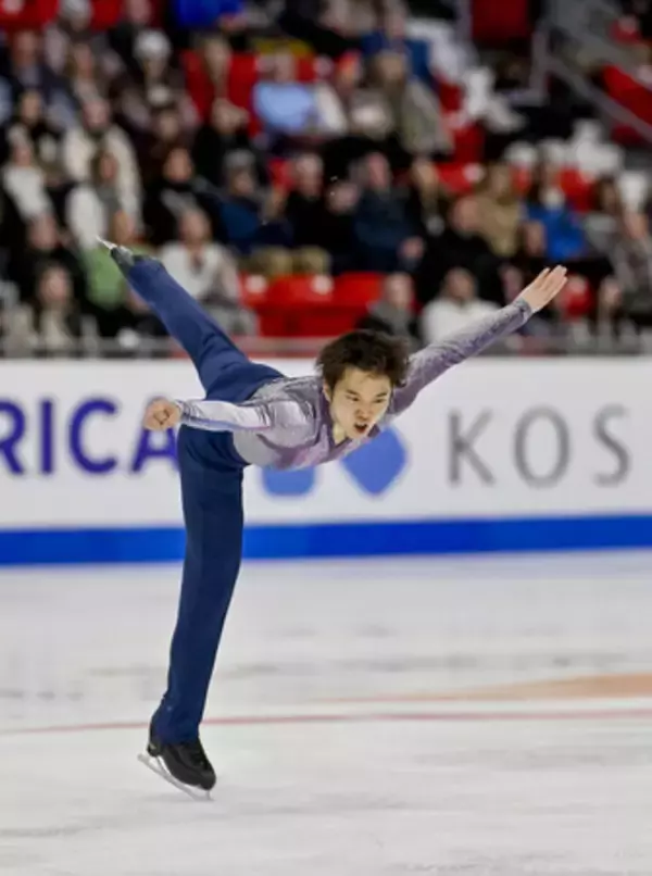 友野が男子ＳＰ首位＝三浦、木原組２位発進―スケートアメリカ